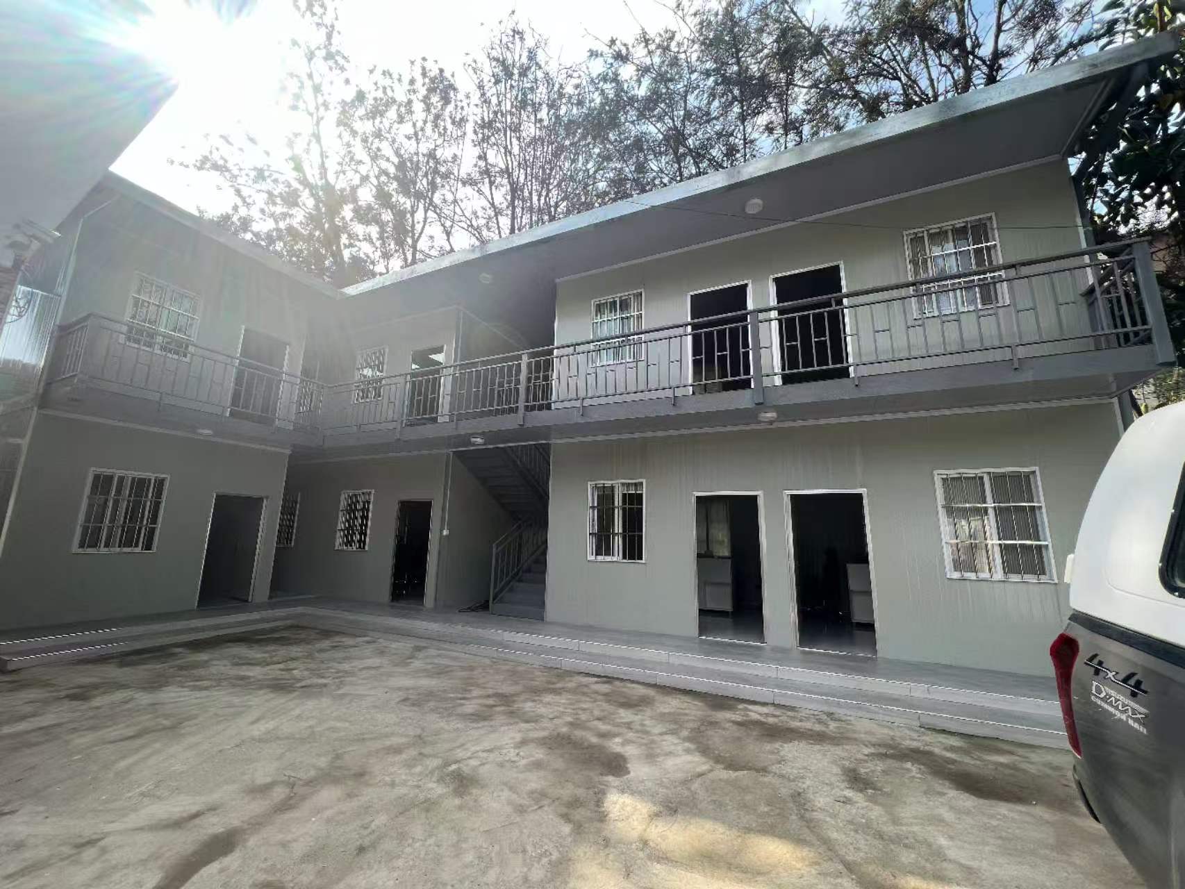 CITY STEEL two storey modular building project Kenya