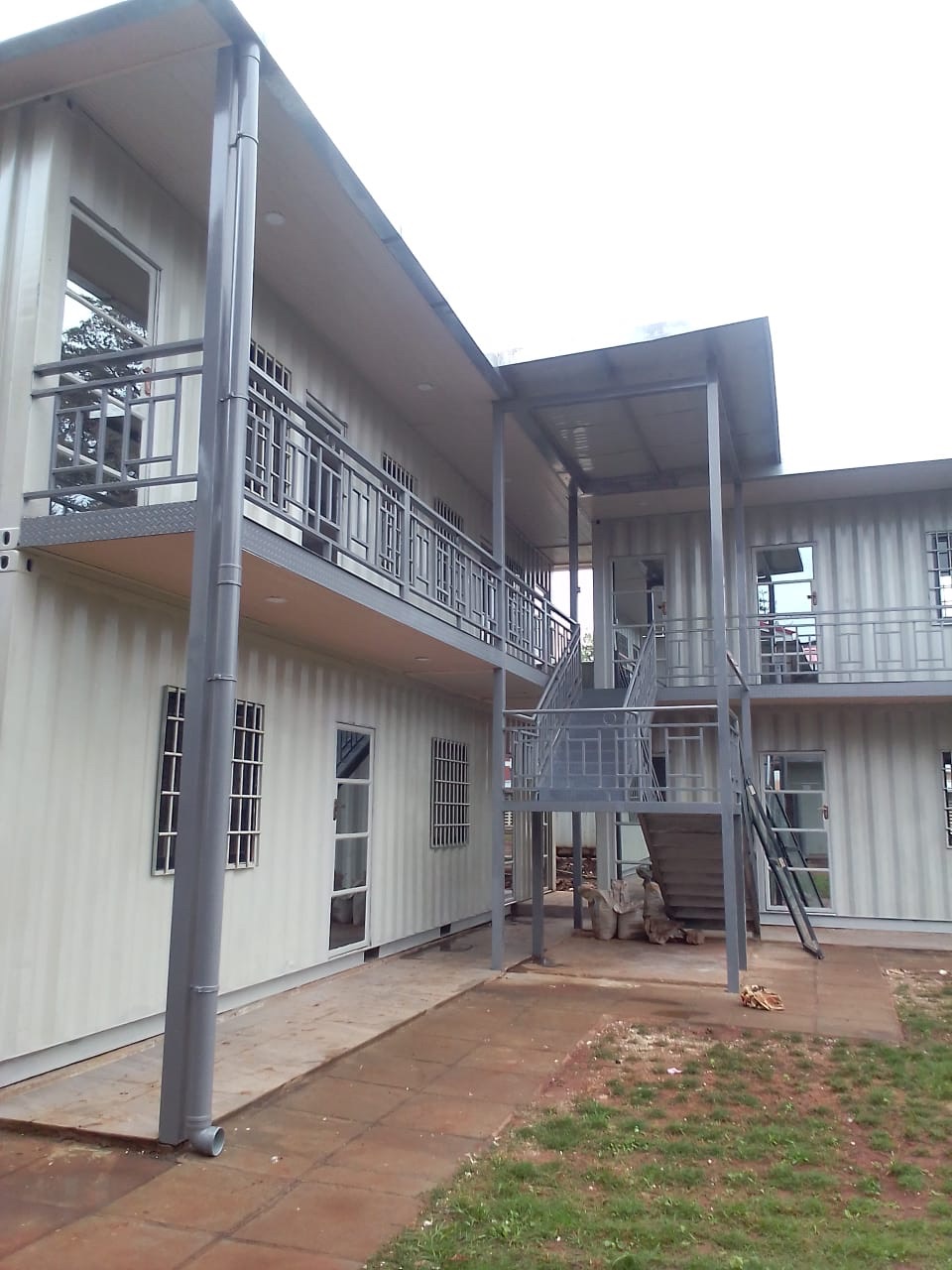 CITY STEEL two storey container house prefab floor Kenya